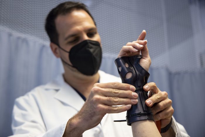 Custom 3D printed casts offer a telemedicine solution for some orthopedic injuries